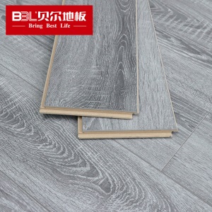 贝尔（BBL）地板 12mm 强化复合木地板 防水耐磨 仿实木地板铺装 温莎风情