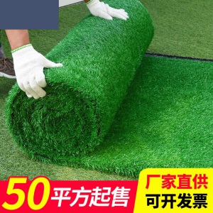 仿真草坪假草皮水果店人工塑料屋顶防晒隔热足球场人造地毯绿垫子