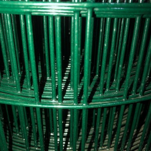 加硬铁丝网围栏养鸡网格栅栏家用钢丝网养殖护栏网围墙加粗户外 青色