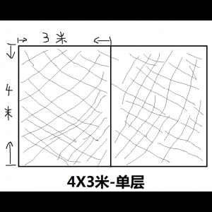 金石榴农资专营店  球场围栏体育场防护网围网铁丝网包塑勾花网镀锌护栏网足球篮球场 5米6米高双层-含横梁立柱配件