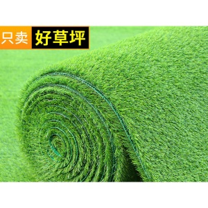 仿真草坪地毯假人造人工塑料垫子地垫工地围挡足球场户外草坪草皮 不需要整卷也可以零裁出售