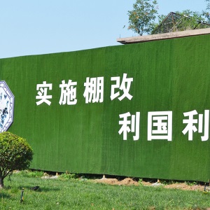 【整卷装多种宽度】工地围挡人造草坪户外建筑绿色人工草皮围墙市政工程外墙仿真草坪网假草坪地毯绿化