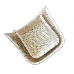 特价农家藤编竹编柳编家用农村柳条小簸箕大簸箕笸箩手工柳条簸箕