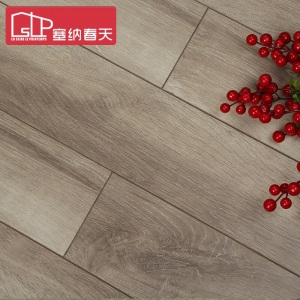 塞纳春天强化复合木地板 环保家用卧室客厅地板 YD02包安装送测量 含辅料（踢脚线 过门条 直角扣
