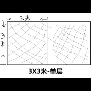 金石榴农资专营店  球场围栏体育场防护网围网铁丝网包塑勾花网镀锌护栏网足球篮球场 5米6米高双层-含横梁立柱配件