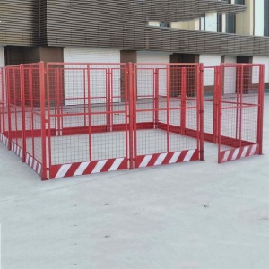 塔吊护栏防护栏建筑工地施工基坑临边护栏网定型化护栏围挡工具式
