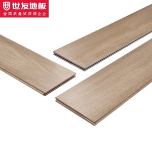 世友番龙眼实木地板 天然木材环保家用原木地板厂家直销18mm