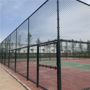 定做学校网球场围网体育场操场围栏篮球场围栏网笼式足球场护栏网
