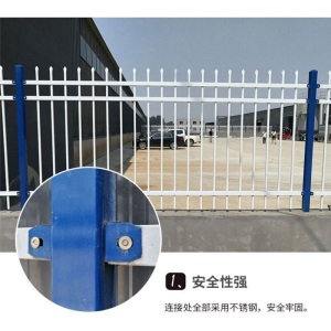 锌钢栏杆 小区别墅铁艺围墙护栏 铁铸室外户外栅栏家用学校围栏