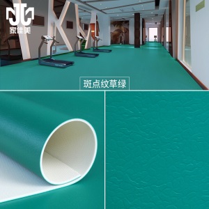 舞蹈室运动地板PVC塑胶地板地板垫地板胶健身房篮球馆街舞地胶