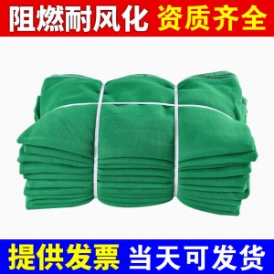 安防护网防尘网绿网盖土网防坠地网密目网建筑安全工地绿色加厚阻燃尼龙细眼胶网