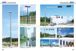 交通信号灯杆景观灯玉兰灯中华灯高杆灯球场庭院灯监控防腐路灯杆