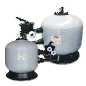泳池沙缸过滤器 侧出纤维砂缸ASTRAL砂缸过滤器 水处理水质净化器