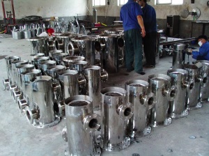 润新厂家毛发收集器污水处理设备 毛发过滤器 游泳池蓝式过滤器