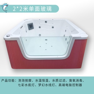 母婴店游泳馆宝宝婴儿童大型拼接恒温游泳池全套设备亚克力商用F