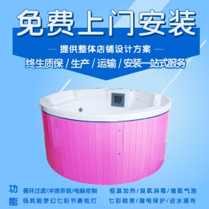 婴儿游泳馆设备亚克力儿童游泳池商用大型母婴店恒温游泳池全套