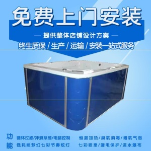 儿童母婴全套游泳池游泳池游泳池设备大型恒温店婴儿商用亚克力