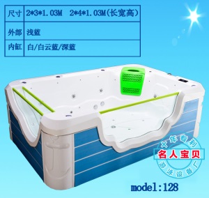 恒温亚克力游泳池母婴店商用全套大型游泳缸儿童婴儿游泳馆设备