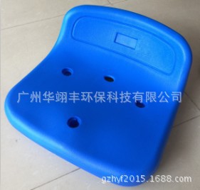学校体育场馆伸缩观众看台座椅 前置式电动活动看台中空吹塑凳面