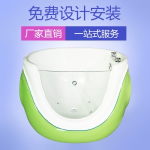 婴儿童游泳池馆商用亚克力恒温加热定设备全套母婴店宝宝洗澡浴缸