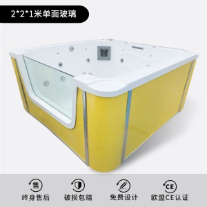 婴儿童游泳池商用大型亚克力拼接缸恒温游泳馆母婴店设备宝宝