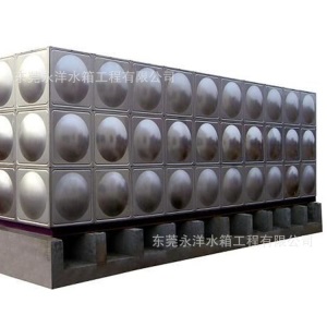 厂家定做工程水箱 泳池水处理设备水箱 不锈钢消防水箱冷却水箱
