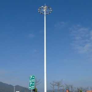 厂家直销LED广场灯升降式球场高杆灯金卤投光灯LED路灯中杆灯灯杆