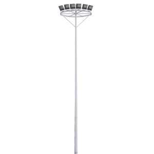 【工厂直销】LED户外灯高杆灯球场灯100W 篮球场高杆灯路灯灯杆