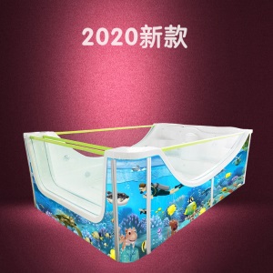 婴儿童游泳池馆商用洗澡盆亚克力大型恒温加热设备全套浴缸母婴店