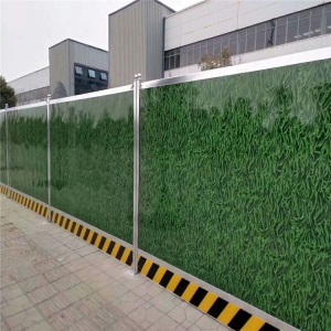 市政施工围挡 彩钢锌钢PVC围挡 工地道路施工小草挡板 厂家现货