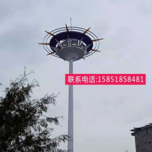 高杆灯广场灯户外20米25米30米升降式杆灯异型灯订制体育场路灯