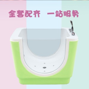 婴儿游泳池馆浴缸商用母婴店亚克力恒温加热宝宝洗澡浴池设备全套