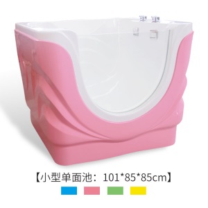 婴儿童宝宝游泳池商用亚克力恒温冲浪缸大型游泳馆母婴店全套设备