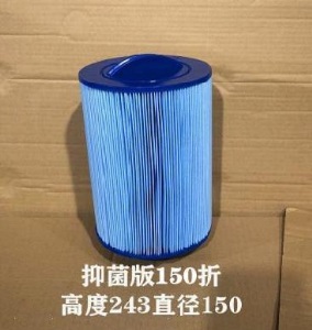 亚克力游泳池滤芯通用水池水处理商用大小型耐用高度水滤芯浴池店