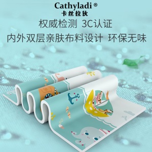 卡丝拉狄婴幼儿游泳池家用可折叠儿童小孩宝宝室内家庭加厚免充气游泳桶