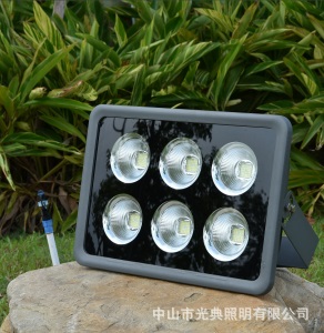 led投光灯l00w方形投光灯大功率泛光聚光户外防水景观户外投光灯