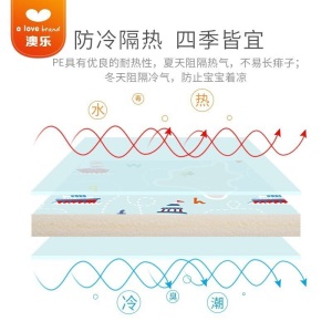澳乐（AOLE-HW）爬行垫XPE环保婴儿玩具拼图泡沫地垫拼接垫加厚宝宝爬爬垫