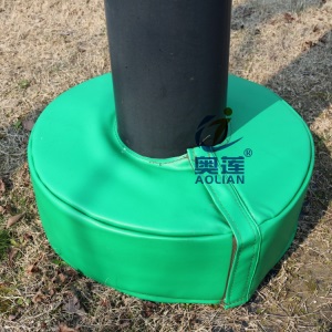订做方管篮球架保护套球场钢结构柱子软包灯杆柱子防护套防撞套