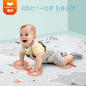 澳乐（AOLE-HW）爬行垫XPE环保婴儿玩具拼图泡沫地垫拼接垫加厚宝宝爬爬垫