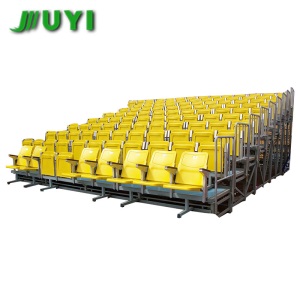 电动伸缩看台座椅 活动看台座椅 体育场馆会议室专用座椅