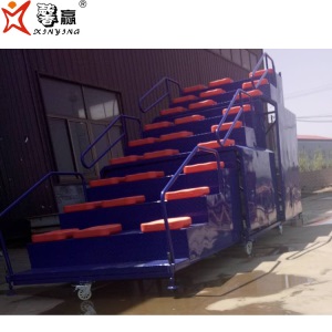伸缩式终点裁判台 裁判席裁判计时用具 裁判用品 移动看台