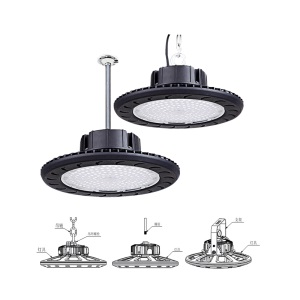 厂家批发UFO明纬电源体育场仓库厂房用LED100W/150W/200W工矿灯