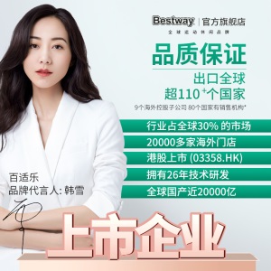 Bestway百适乐  加高加厚成人儿童游泳池超大豪华别墅家庭儿童戏水池可折叠移动养鱼池
