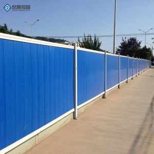市政施工围挡 彩钢锌钢PVC围挡 工地道路施工小草挡板 厂家现货