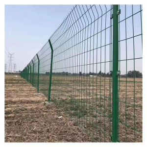 厂销高速公路隔离防护双边丝护栏网果园林铁丝围栏隔断围网可定制