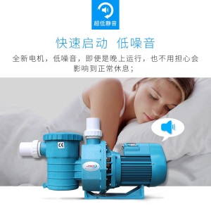 游泳池过滤器循环水泵带毛发聚集器水疗按摩泳池水泵吸污机水泵