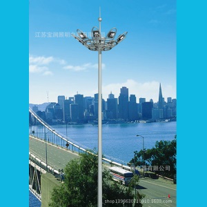 优质供应户外广场高杆灯 足球场专用大功率LED路灯 道路中杆路灯