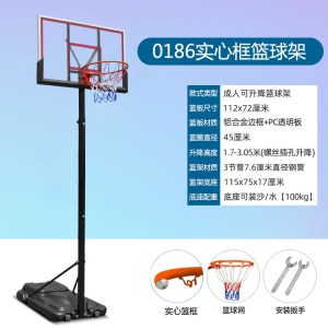 篮球架青少年儿童室外家用小孩可升降可移动户外成人蓝球框投篮架