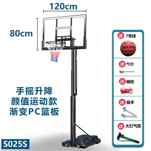 篮球架成人 篮球框室外可移动可升降成人篮球筐家用便携式篮球架