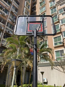 3.05米标准高度篮球架 成人移动青少年可升降篮球架